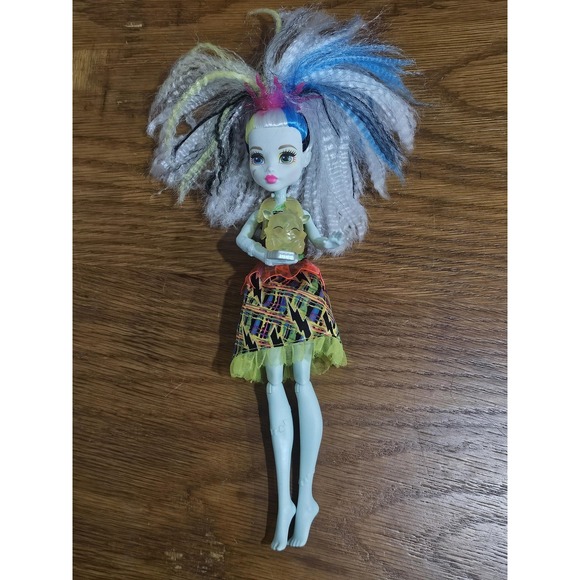 Mattel Other - Mattel Monster High Electrified Frankie Stein 11in Fashion Doll Battery Backpack